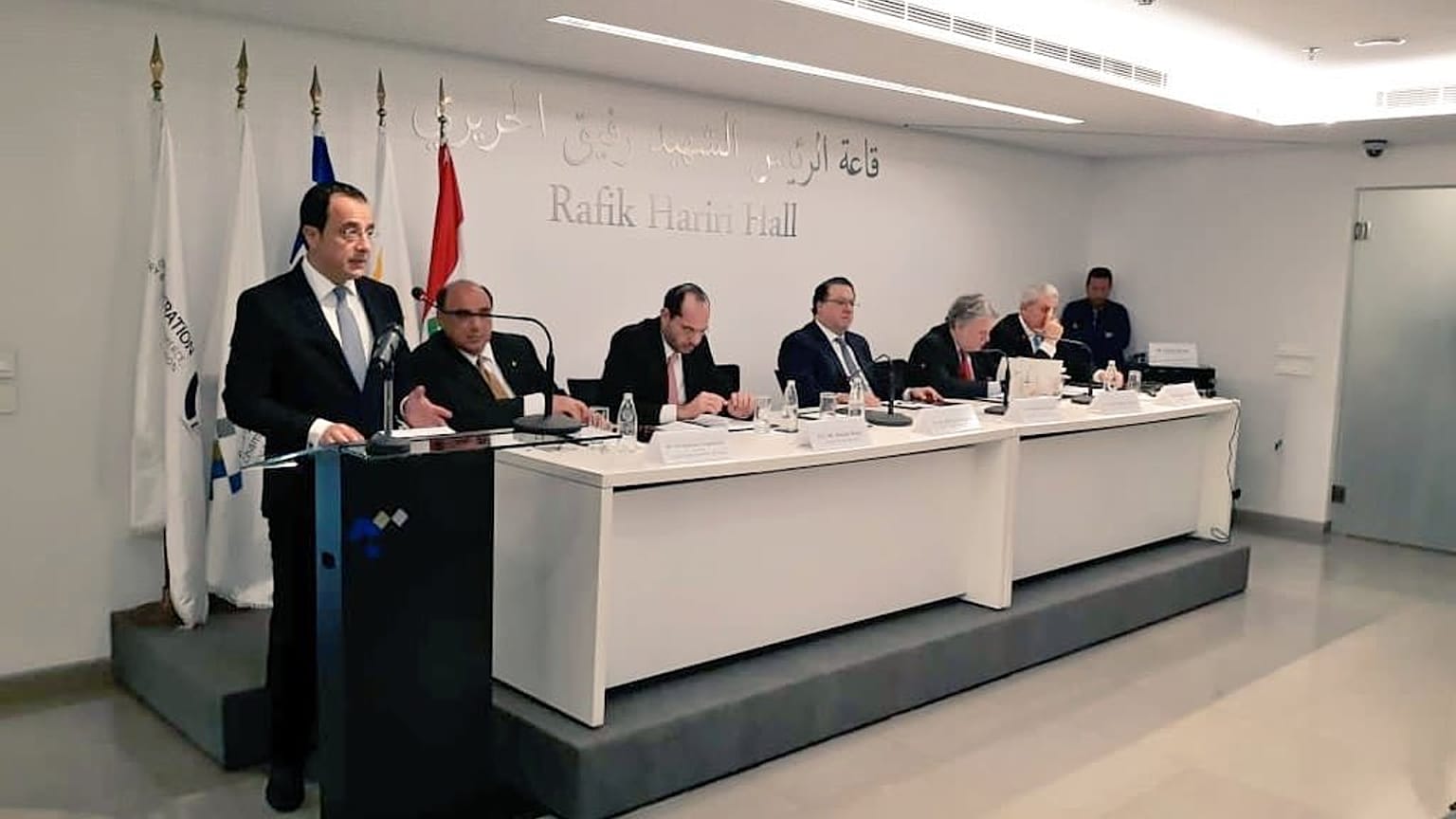Πρώτη επίσημη τριμερής Υπουργική Κύπρου, Λιβάνου, Ελλάδας 