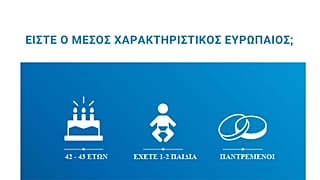 Είστε ο μέσος Ευρωπαίος; Ανακαλύψτε το και πείτε το σε εμάς!