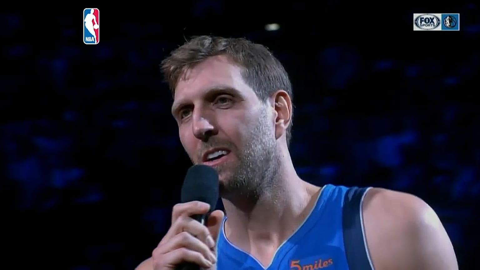 Bewegendes Bye-bye von Nr. 41 Dirk Nowitzki