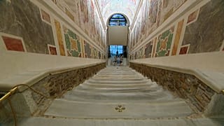 Scoperta la Scalinata santa voluta da Innocenzo XIII