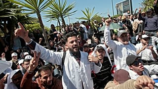 من مظاهرات المعلمين