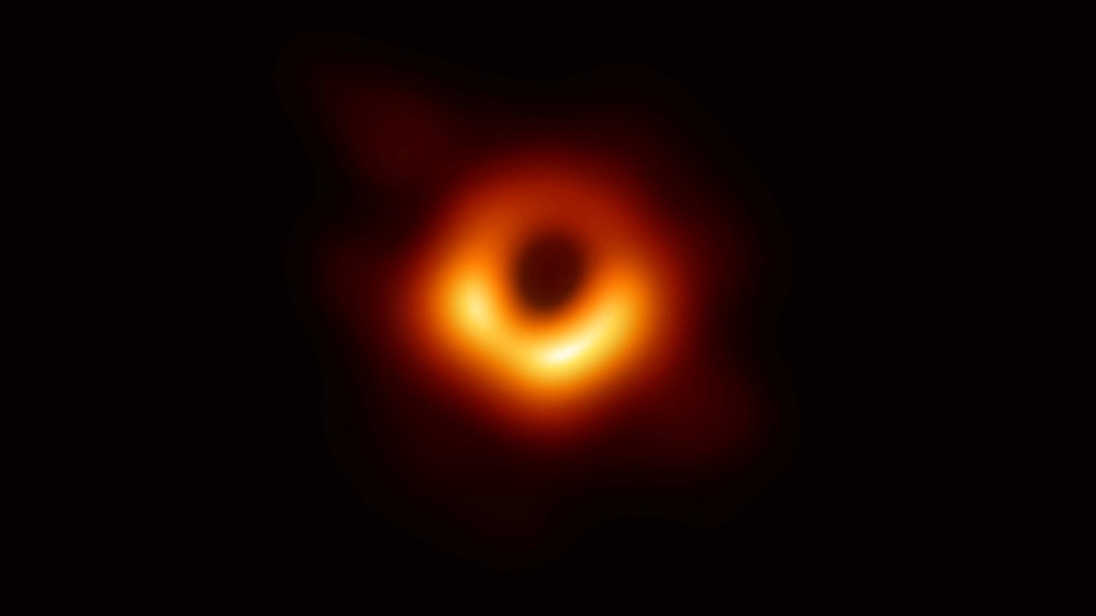 First ever picture of a black hole