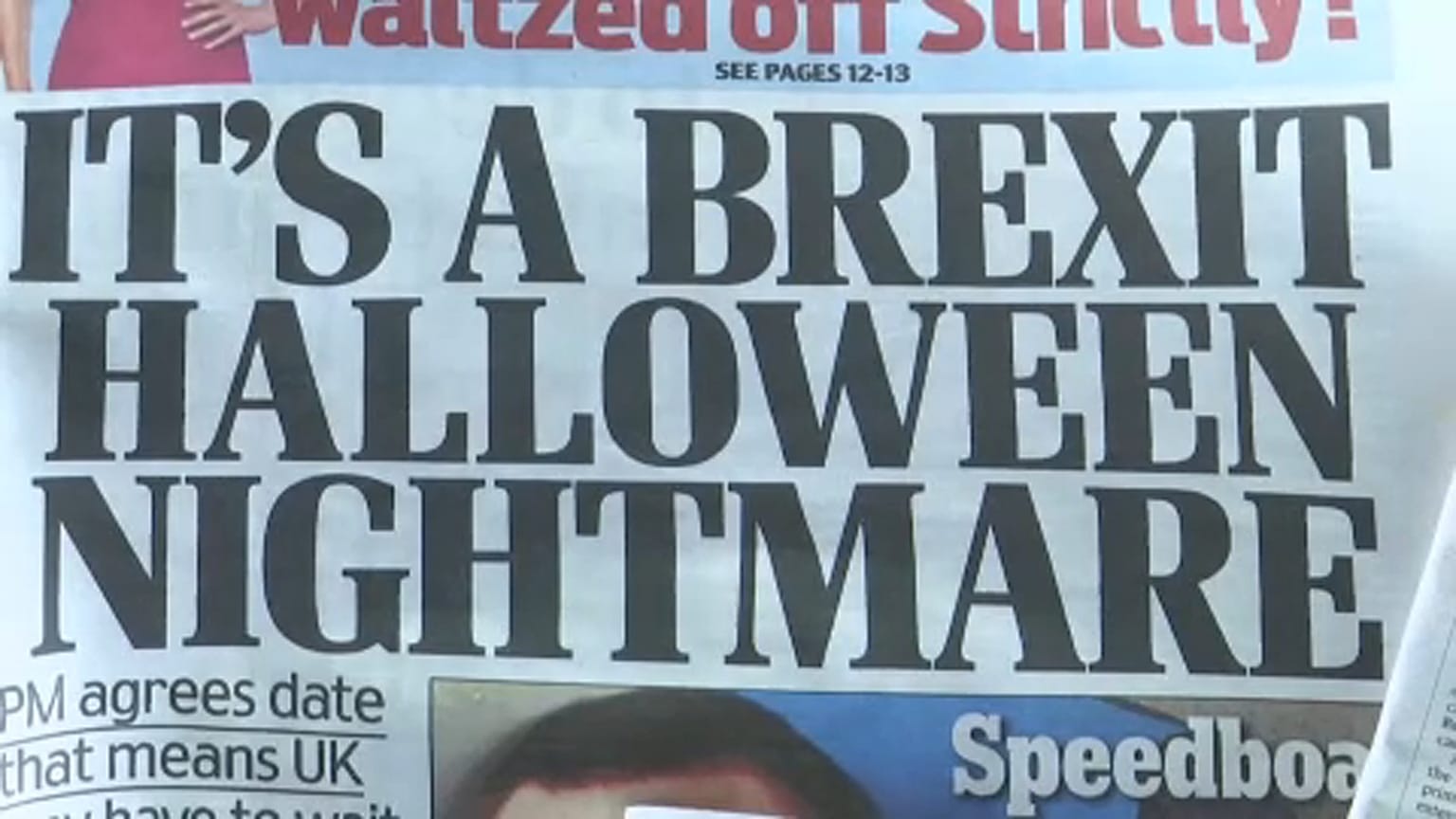 Les britanniques se réveillent avec un nouveau report du Brexit
