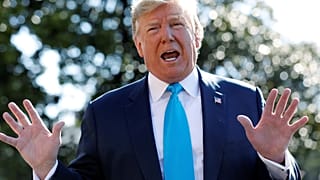 US President Donald Trump in Washington, April 10, 2019.