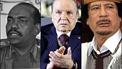 El Beşir, Buteflika ve Kaddafi