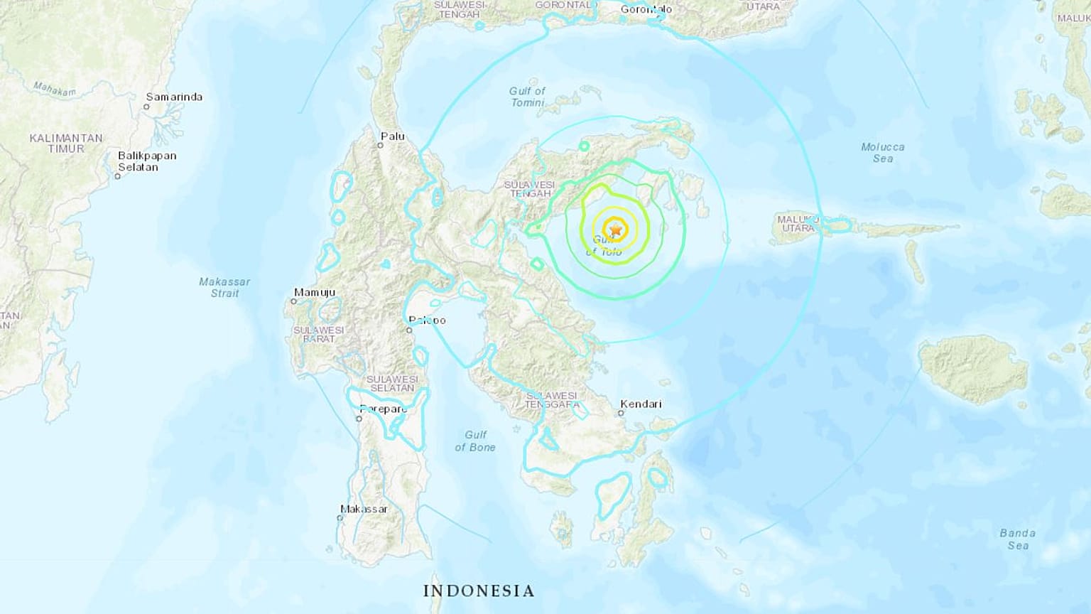 Tsunami warning lifted in Indonesia after 6.8 magnitude earthquake off coast