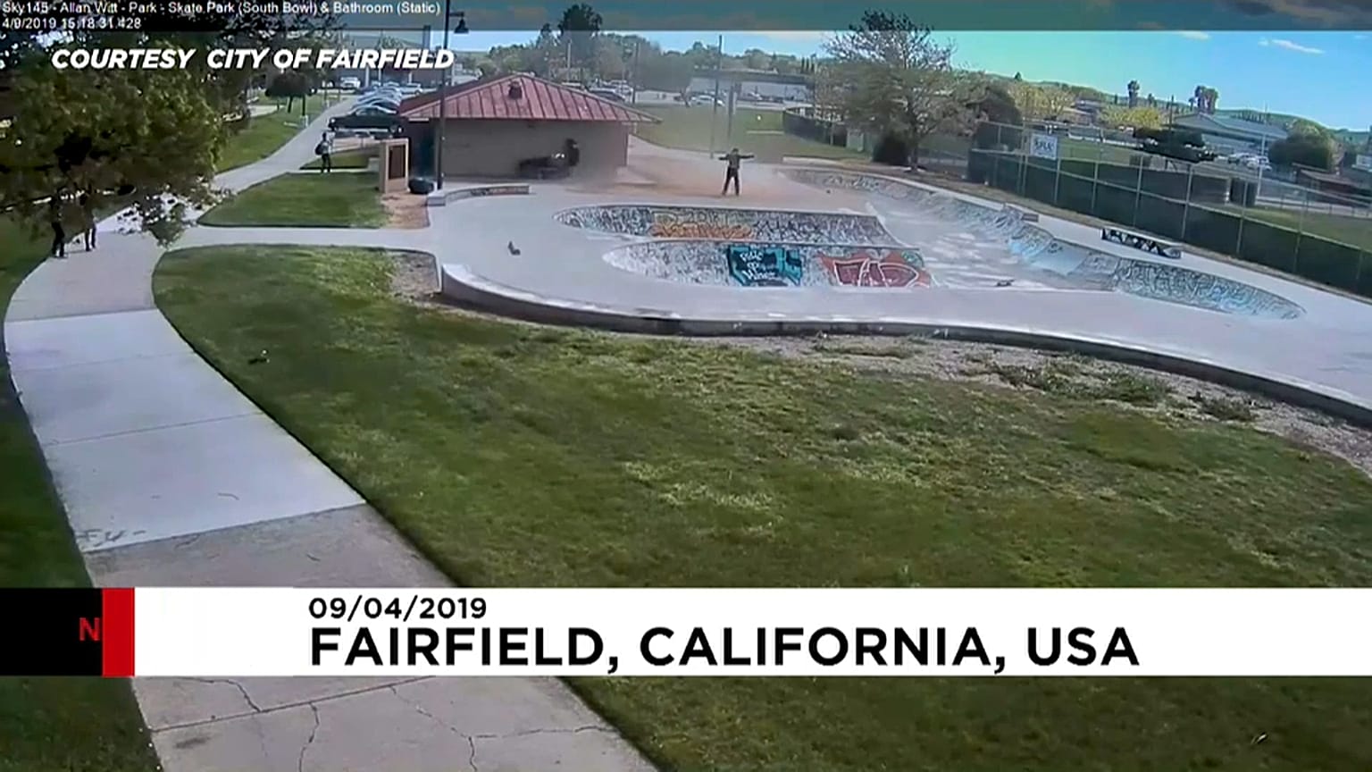 DUST DEVIL AT THE SKATE PARK