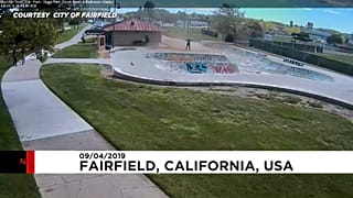 DUST DEVIL AT THE SKATE PARK