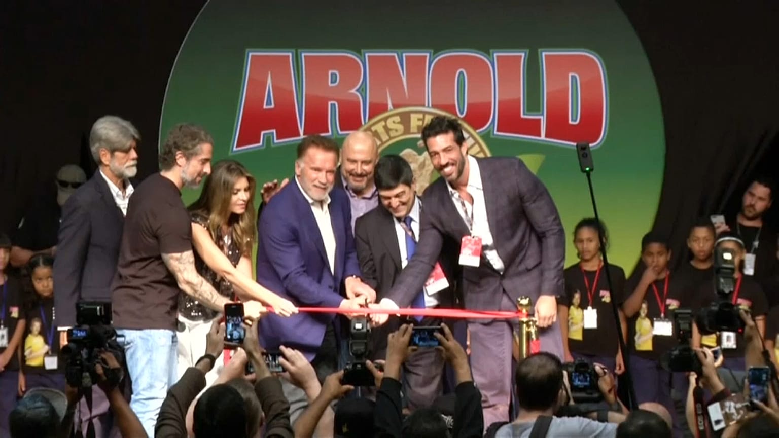 Schwarzenegger in Brasile per l'Arnold Sports Festival