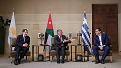 Δεύτερη Τριμερής Σύνοδος Ελλάδας- Κύπρου- Ιορδανίας