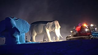 500 Mitwirkende: Hannibals Alpenüberquerung als Gletscherschauspiel