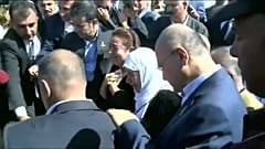 Mass grave of Kurd remains shown to relatives in Iraq's Anfal anniversary