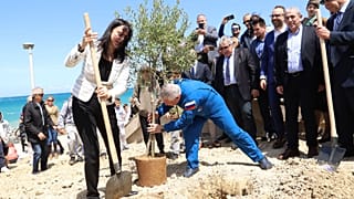Ηράκλειο: Εγκαινιάστηκε το πάρκο Γιούρι Γκαγκάριν