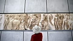 Musée de l'Acropole à Athènes, mai 2015