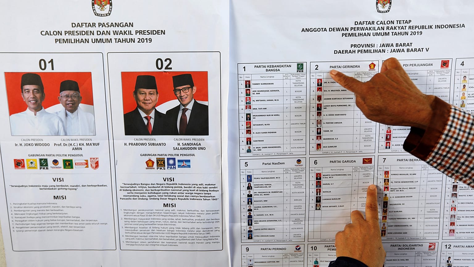Superwahl in Indonesien: Über 17.000 Inseln, 193 Mio Wähler