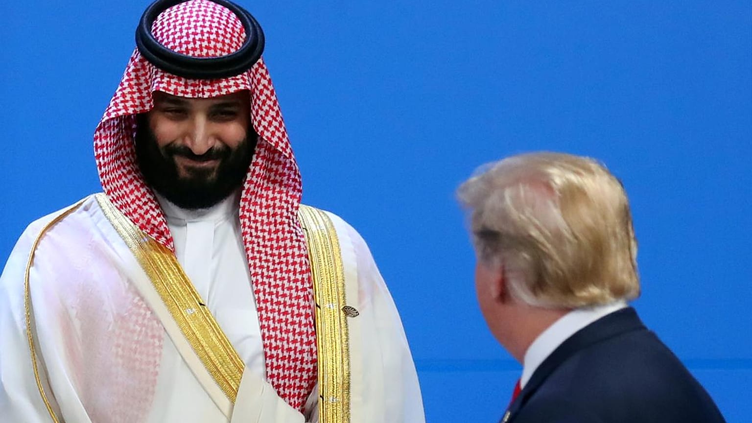 Muhammed bin Selman, ABD Başkanı Trump