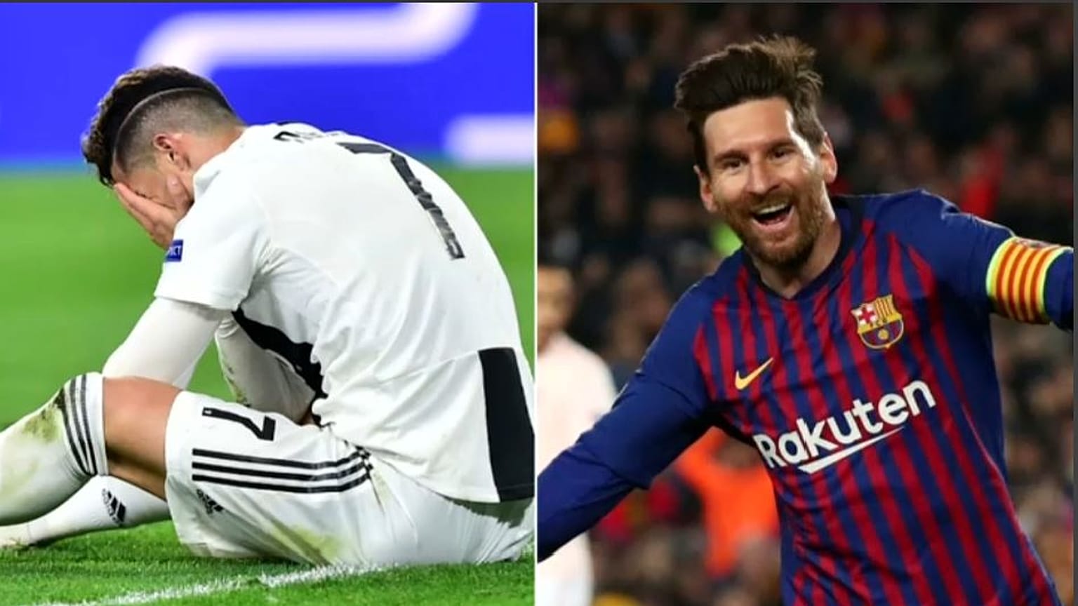 Champions: Messi en la gloria, Ronaldo en la cuneta