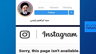 اینستاگرام حساب کاربری ابراهیم رئيسی را نیز مسدود کرد
