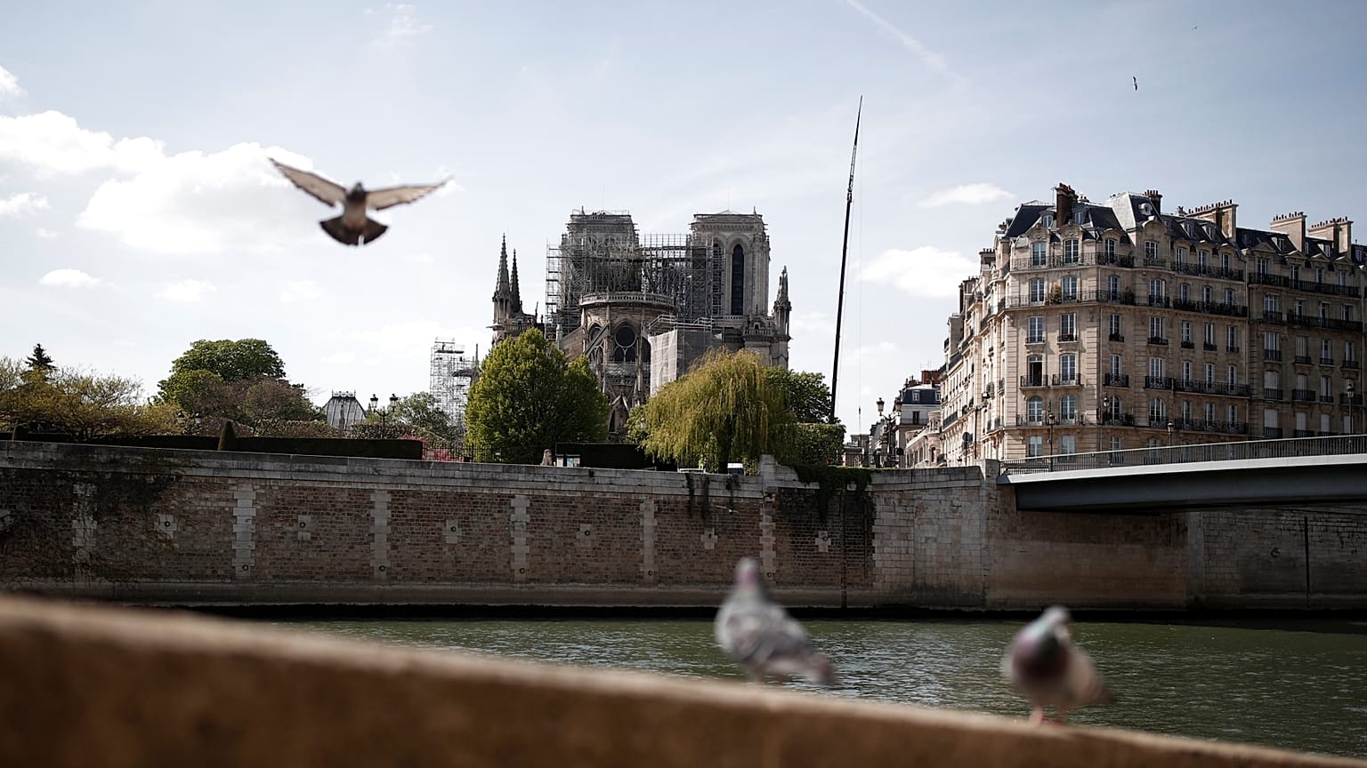 Notre-Dame: akár új tervek szerint is készülhet a leomlott torony