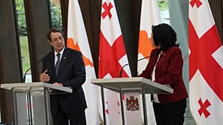 Κοινές οι προσδοκίες Κύπρου-Γεωργίας για επανένωση