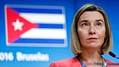 European Union foreign policy chief Federica Mogherini