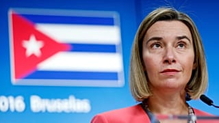 European Union foreign policy chief Federica Mogherini