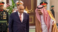 دیدارهای نخست وزیر عراق با ملک و محمد بن سلمان در ریاض 