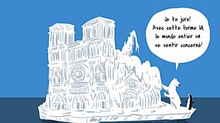Viral climate cartoon uses satire to question Notre Dame donations | #TheCube
