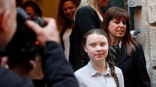Greta Thunberg fordert Römischen Senat zum Umdenken auf
