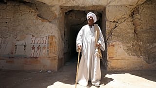 علي فاروق كبير عمال الحفريات الأثرية 