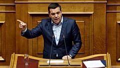 Greek Prime Minister Alexis Tsipras on April 17, 2019.