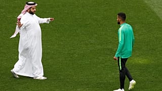بالشعر العامي تركي آل الشيخ يحتفل بالفوز على الأهلي 