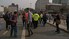 Cinquième jour de mobilisation écologiste à Londres