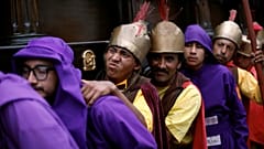 Gläubige begehen Karwoche: Bilder aus Guatemala, Rom und Malta