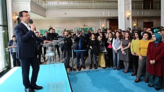 İmamoğlu İBB çalışanlarıyla buluştu: Maaşını alıp hizmet etmeyenler istifasını versin gitsin