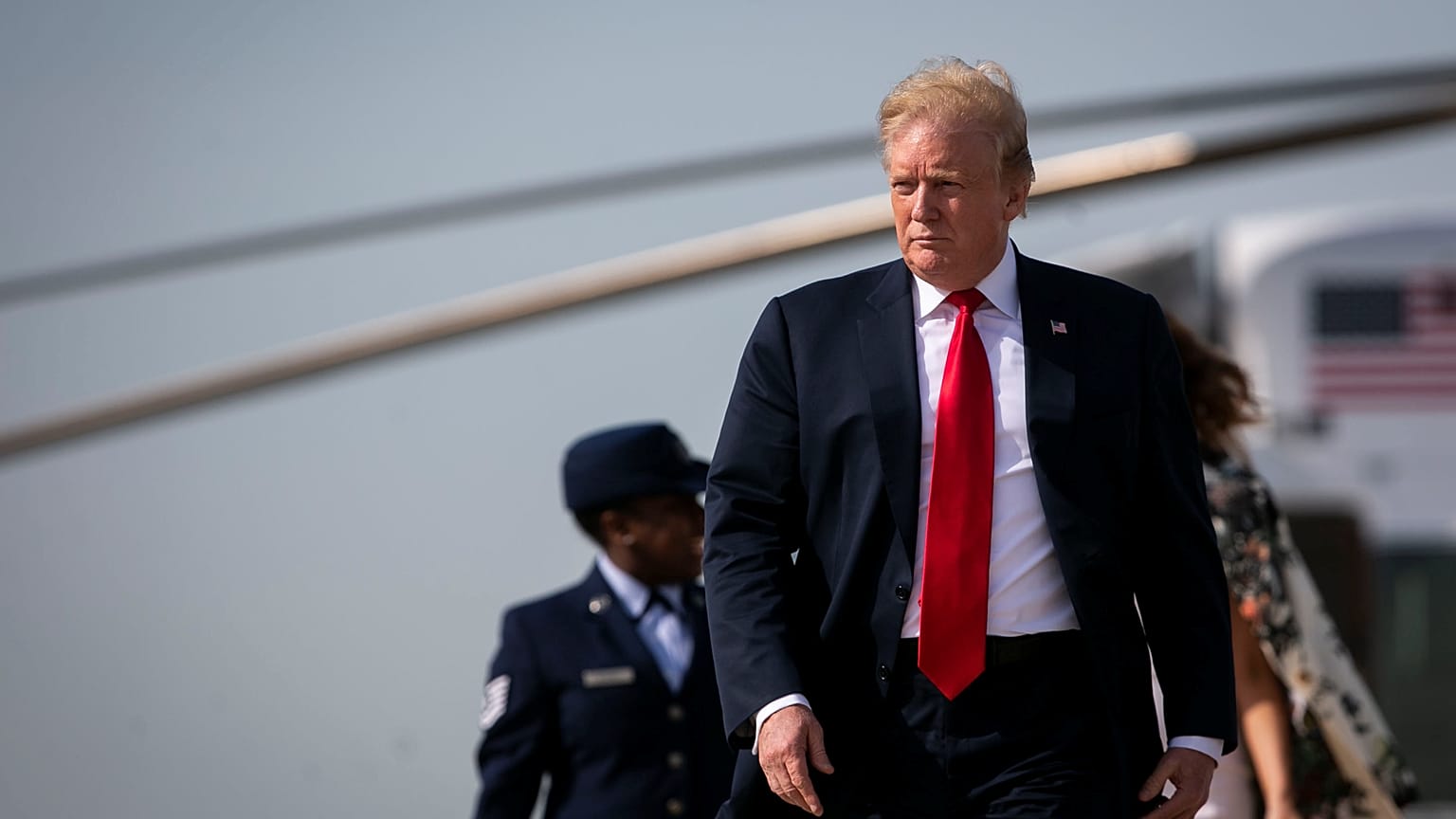 U.S. President Donald Trump on April 18, 2019
