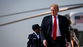 U.S. President Donald Trump on April 18, 2019