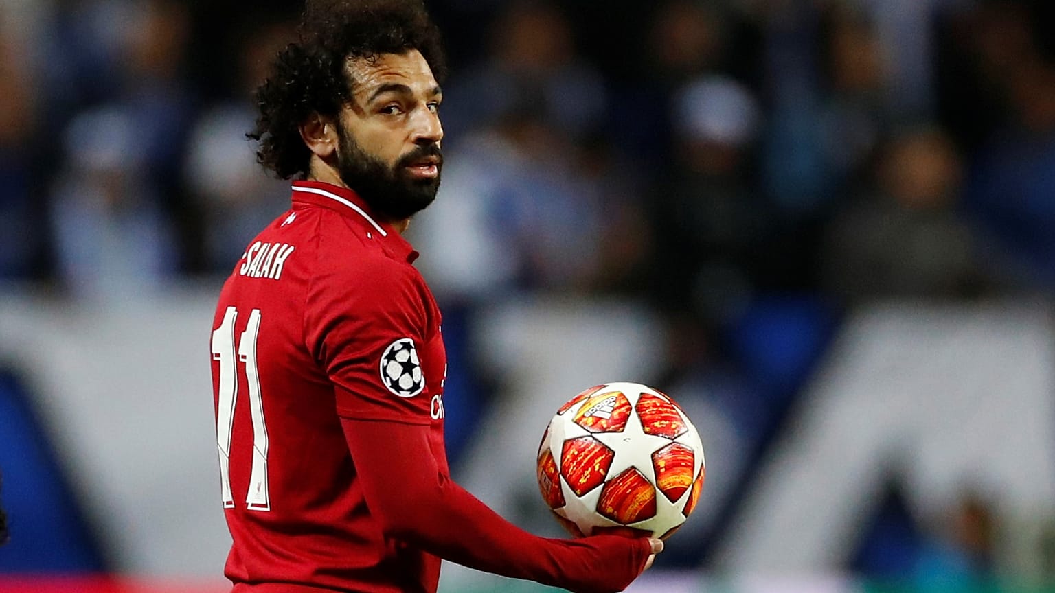 اللاعب المصري محمد صلاح 