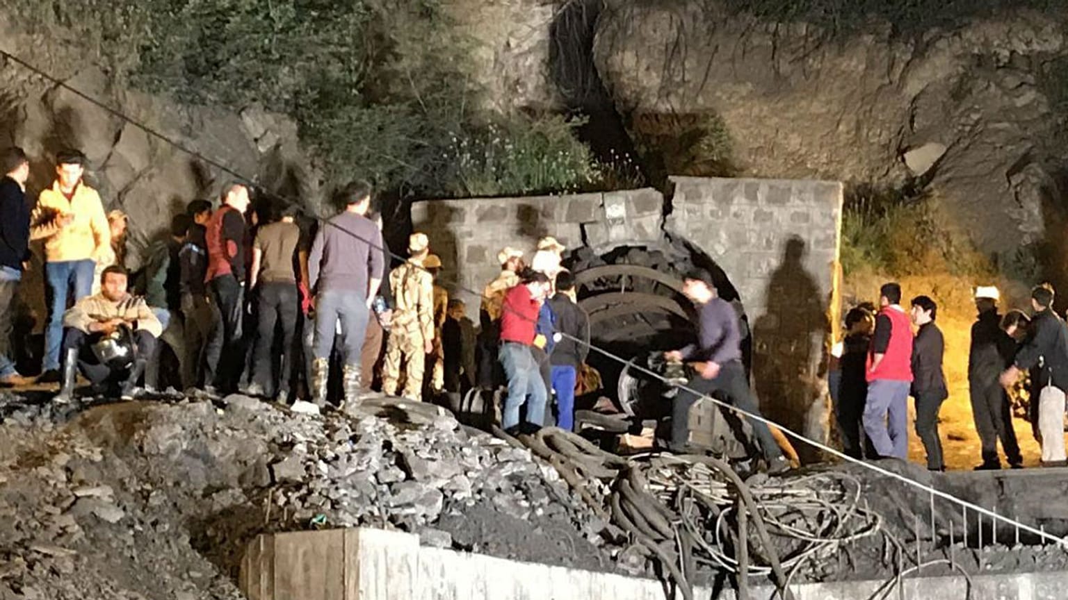 آتش‌سوزی در معدن زغال‌سنگ سوادکوه مازندران 