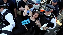 Septième jour de « rébellion écologiste » à Londres