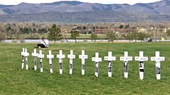 Remembrance service for those killed in Columbine High School massacre
