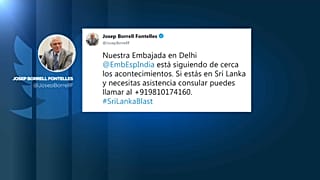 España defiende la libertad religiosa tras los atentados de Sri Lanka