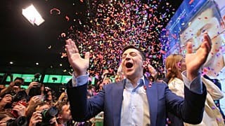 Ukrainian comedian Volodymyr Zelenskiy 