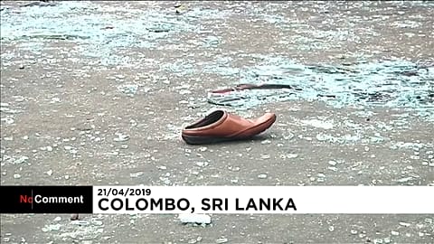 Sri Lanka: las imágenes y los sonidos de una cadena de atentados