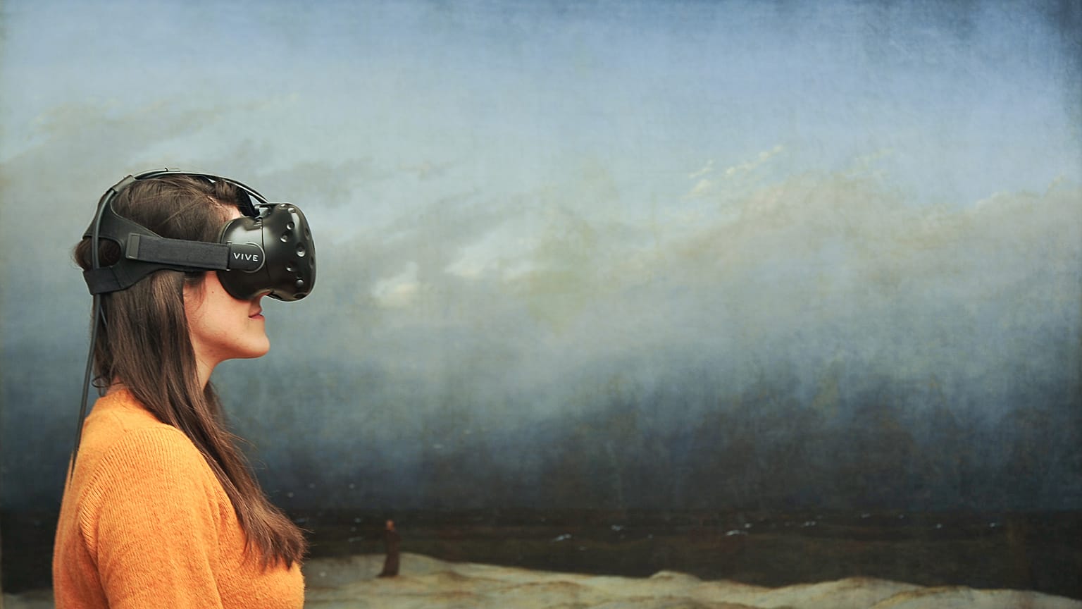 Ausstellungstipp: Mit dem Mönch am Meer in 3D