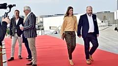 Anders Holch Povlsen e la compagna Anne nel maggio 2018
