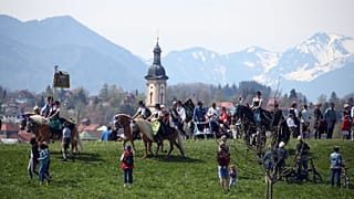 Кавалькада Cв. Георгия в Баварии