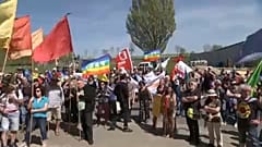 Πορείες ειρήνης στη Γερμανία