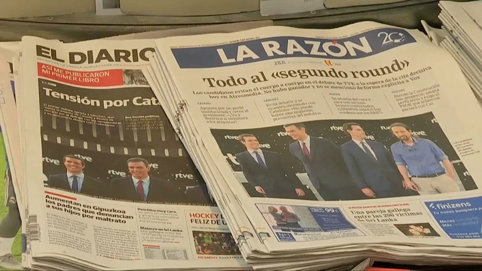 Spagna: un dibattito elettorale dominato dalla questione catalana