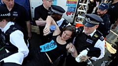 Extinction Rebellion protest in London